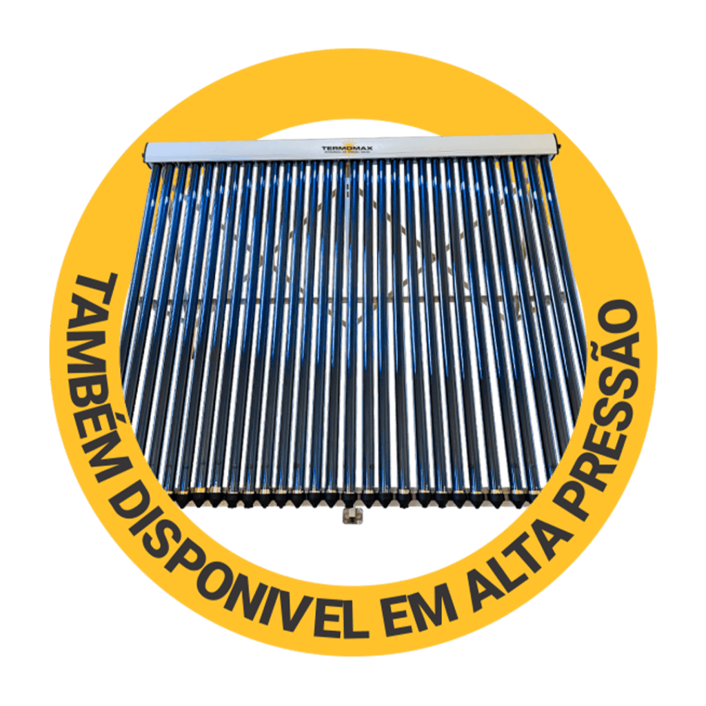 Imagem oficial Termomax Coletor Max Vácuo Alta Pressão